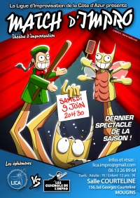 LICA vs Guignols de l'impro (Montpellier)