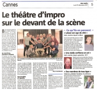 Nice Matin 18/12/2017