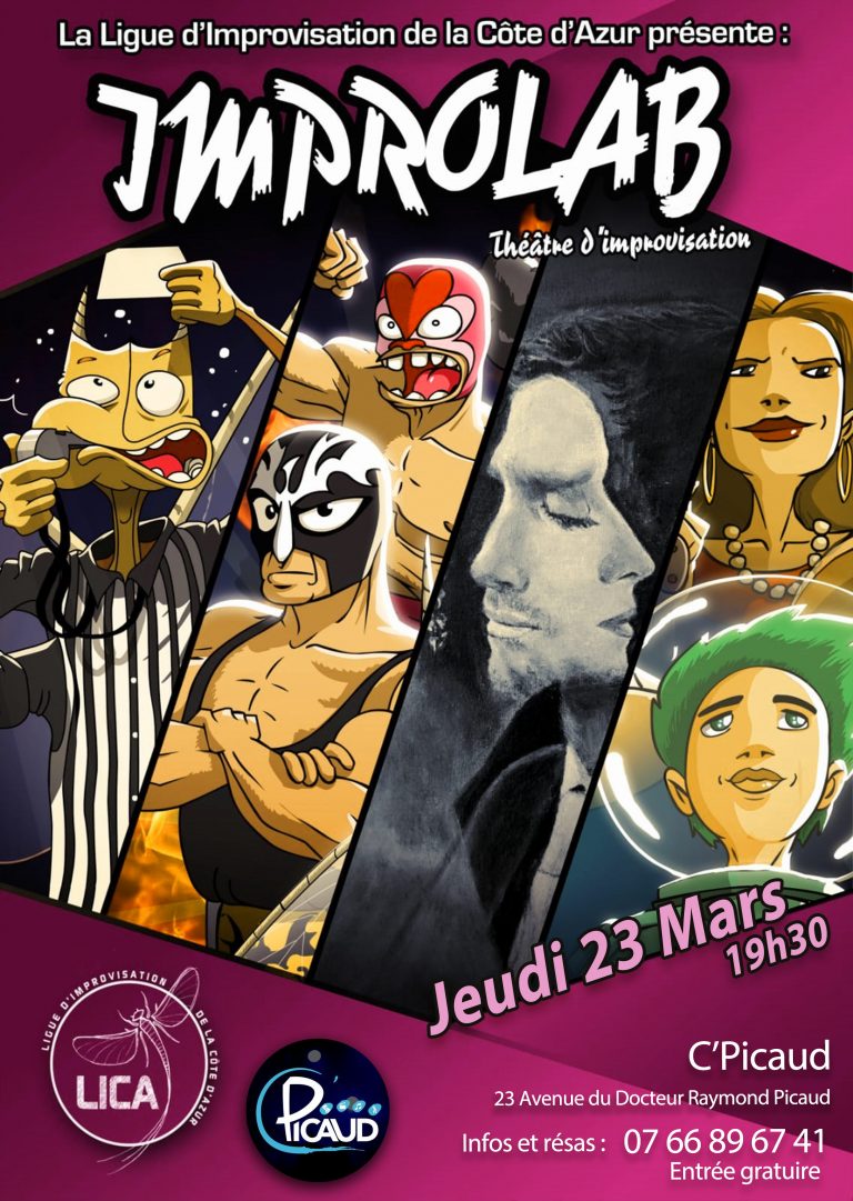 Jeudi 23/03 - ImproLab - C'Picaud - Cannes