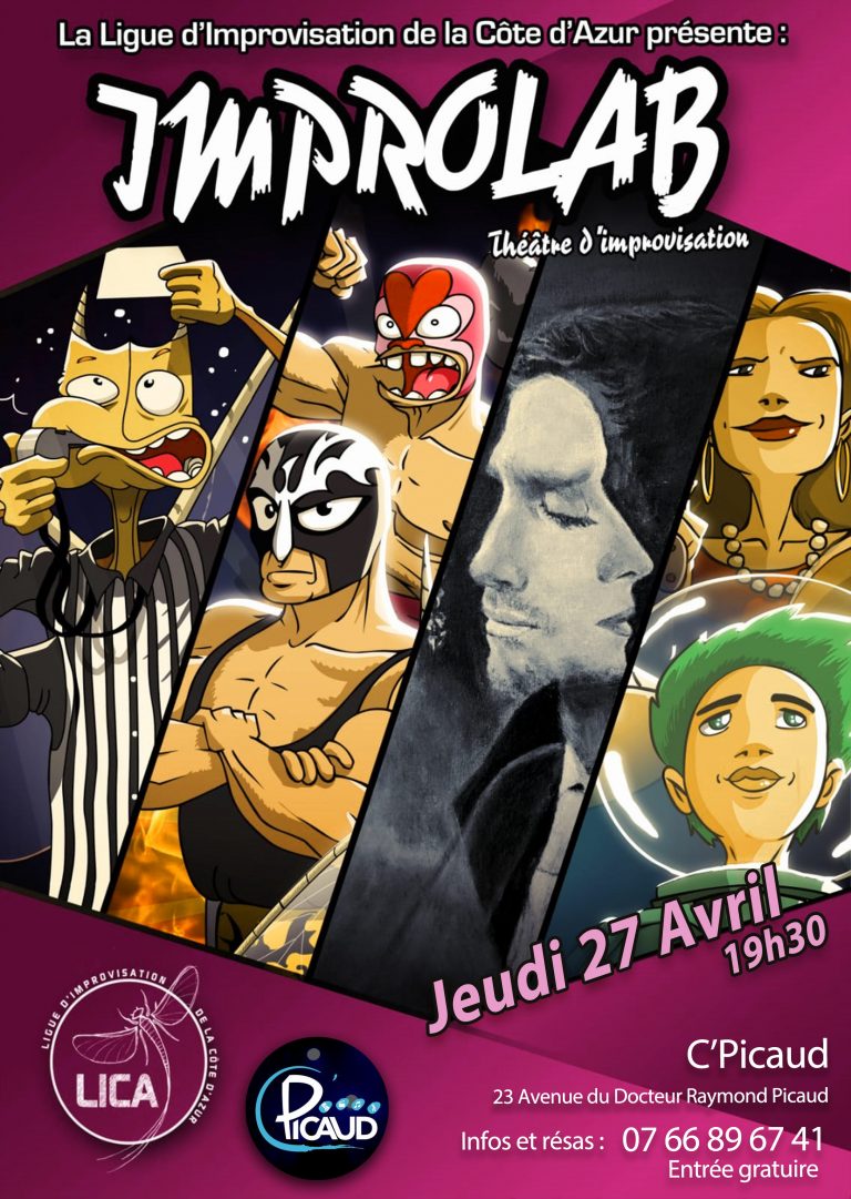 Jeudi 27/04 - ImproLab - C'Picaud - Cannes