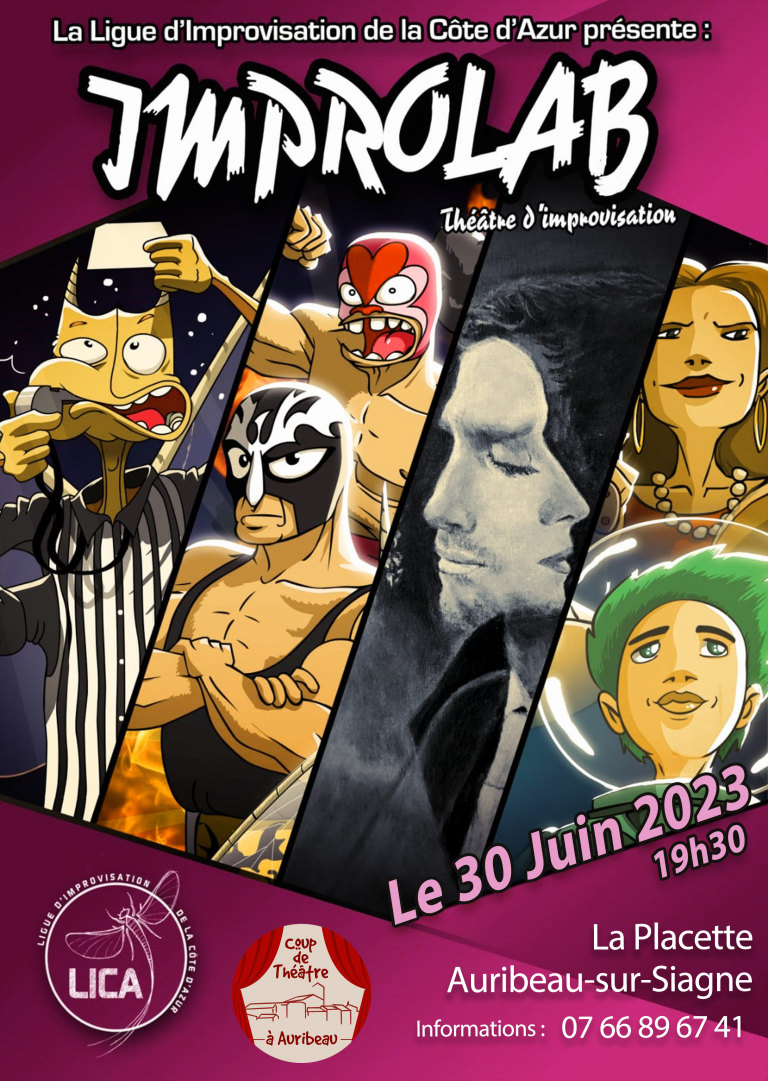 Vendredi 30/07 - ImproLab - Festival d'Auribeau